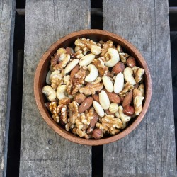 Ongebrande notenmixen Ongebrande notenmix met cashewnoten Verse gezonde noten