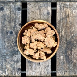 Karamel zeezout pindarots - Verse gezonde noten