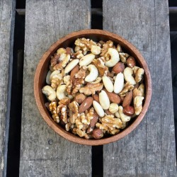 Ongebrande notenmix met cashewnoten - Verse gezonde noten