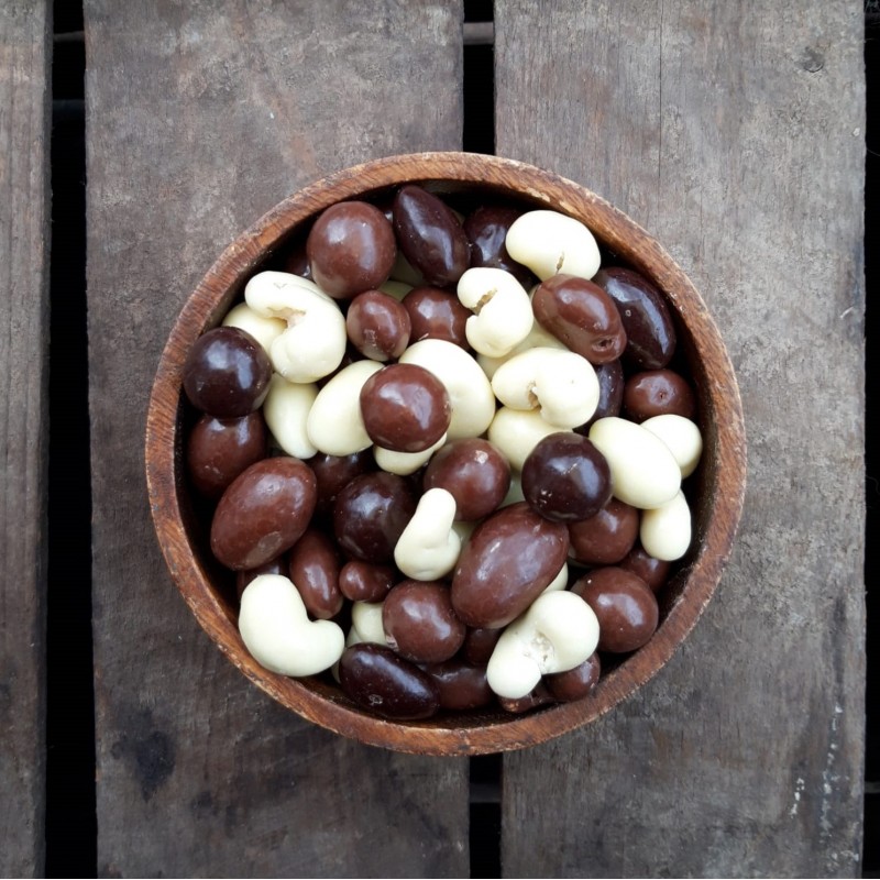 Choco mix Chocolade notenmix Verse gezonde noten