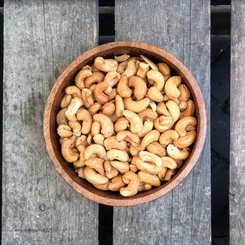 Gebrande Noten Gebrande cashewnoten ongezouten Verse gezonde noten